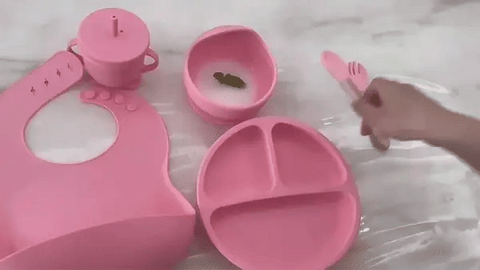 Silicone Baby Cutlery Set AK TREND MART