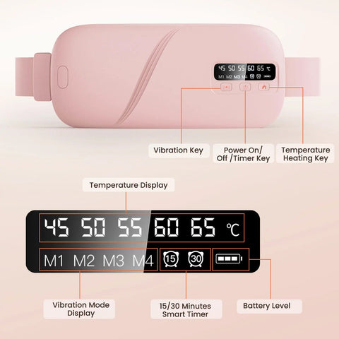 Period Pain Relief Heating Belt                 حزام حراري لتخفيف آلام الدورة AK TREND MART