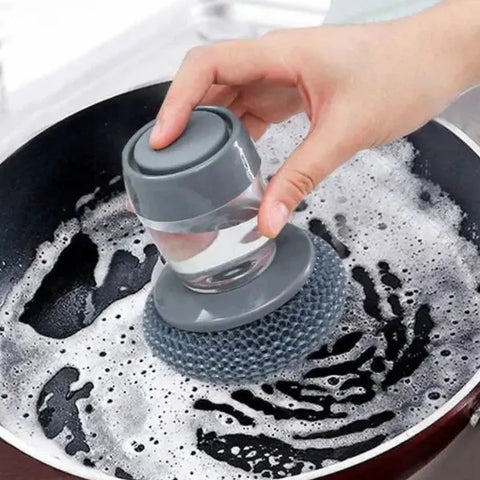 Liquid Adding Pot Washing Brush My Store