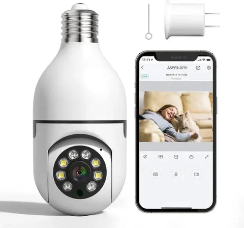 Night Vision Wireless Bulb Camera AK TREND MART