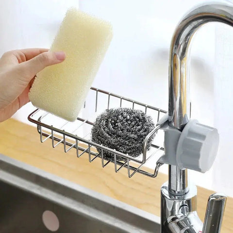 Stainless Steel Faucet Shelf AK TREND MART